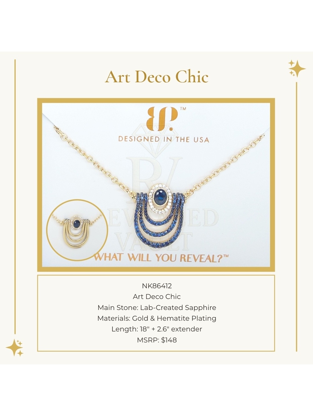 Art Deco Chic - September Birthday 2026